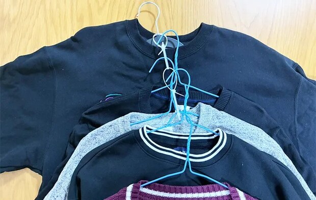 結束バンドのライフハック（撮影：grape編集部）