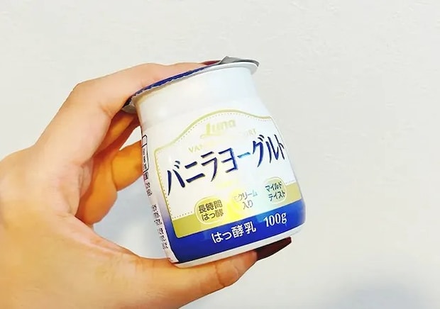 『バニラヨーグルト』のソーダ（撮影：grape編集部）