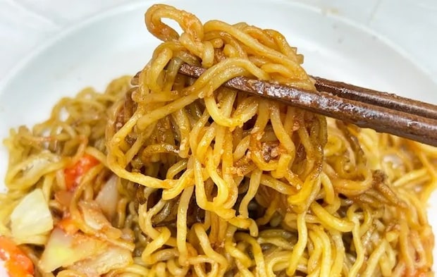 『ケチャップ＆粉チーズ ナポリタン焼そば』の完成写真