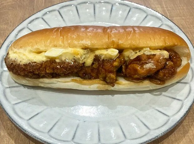 『おかず全部乗せ！お弁当サンド』の写真（撮影：grape編集部）