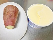 これ作るために焼き芋買う！　子供がハマった『焼き芋アイス』の作り方【混ぜるだけレシピ】