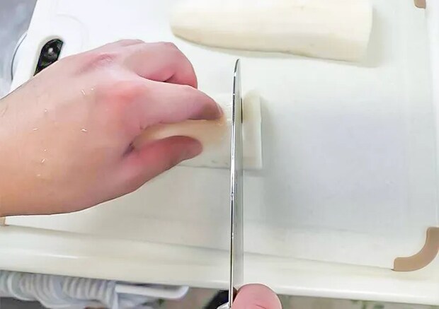 タクアンを作る写真