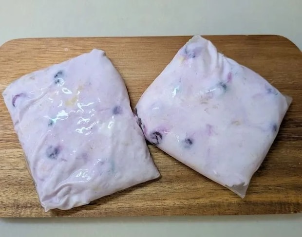 完成したフルーツ大福の写真（撮影：grape編集部）