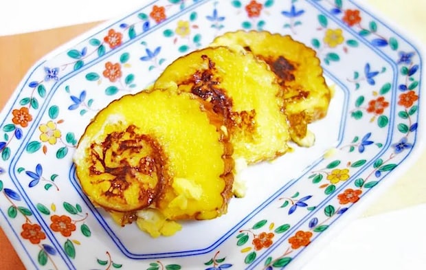 『伊達巻のフレンチトースト』の完成写真（撮影：エニママ）