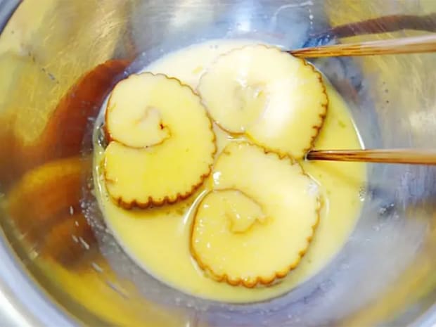 これ作るために余らせたい！　伊達巻をフライパンで焼くと…？