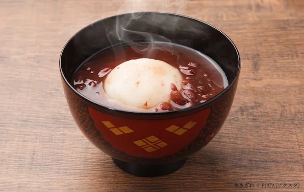 小豆雑煮の写真