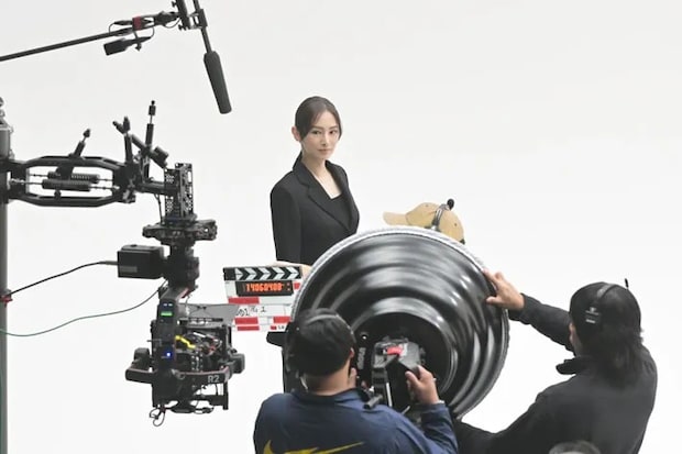 北川景子さん出演「技術をつないで、世界を動かせ。」篇の場面写真