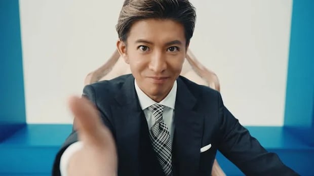 『マイナビ転職』、『マイナビ転職AGENT』に出演する木村拓哉さん。