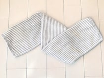 フェイスタオルを細長く折って…　外干し時間短縮テクニックがこちら！