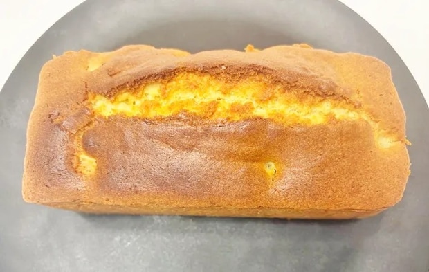 『栗入りパウンドケーキ』の完成写真（撮影：エニママ）