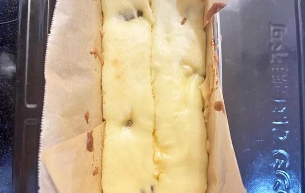 『栗入りパウンドケーキ』を作る写真（撮影：エニママ）