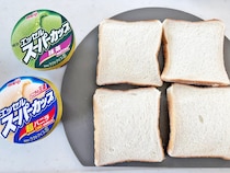 子供が「不思議な感じ～」と驚き！　食パンの上にアイスをのせたら…？