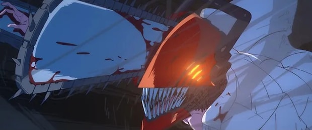 チェンソーをはやしたデンジの写真