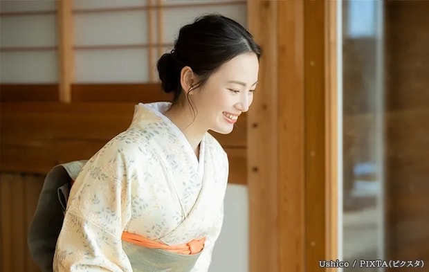 着物の女性の写真