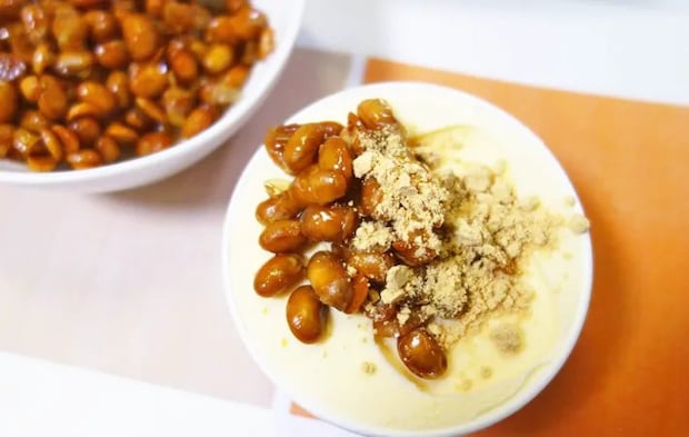 『リメイク豆バニラ』の完成写真（撮影：エニママ）