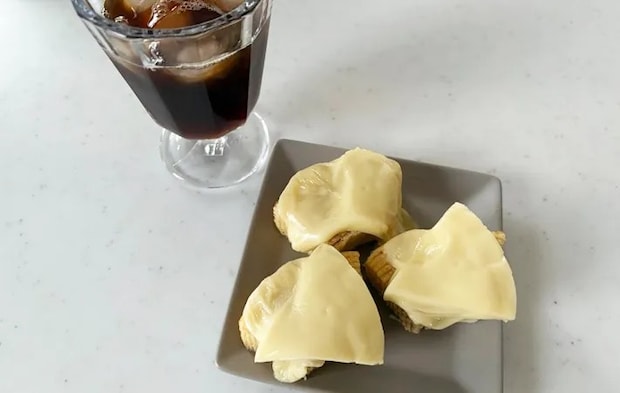 『6Pバウムクーヘン』の完成写真（撮影：エニママ）