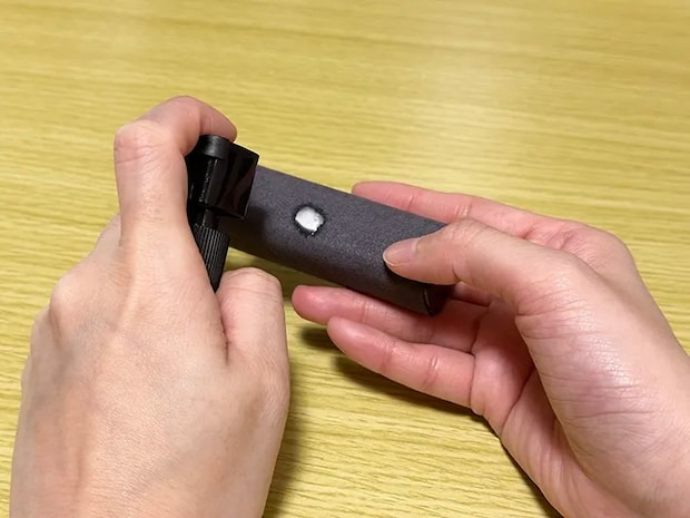 『ダイソー』の『スクリーンクリーナー』紹介画像（撮影：grapeライフハック編集部）