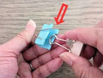 大小のダブルクリップを『合体』させて…　思わぬ使い道に「早く知りたかった！」
