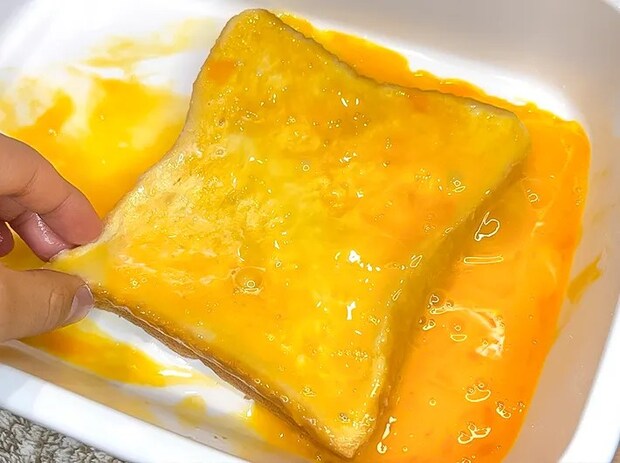 卵につけている写真（撮影：キジカク）