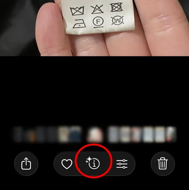 写真フォルダに表示されるアイコンの写真（撮影：grapeライフハック編集部）