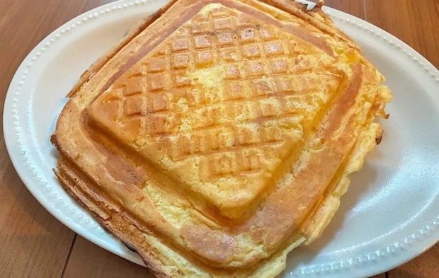 『10円パン』の完成写真（撮影：エニママ）