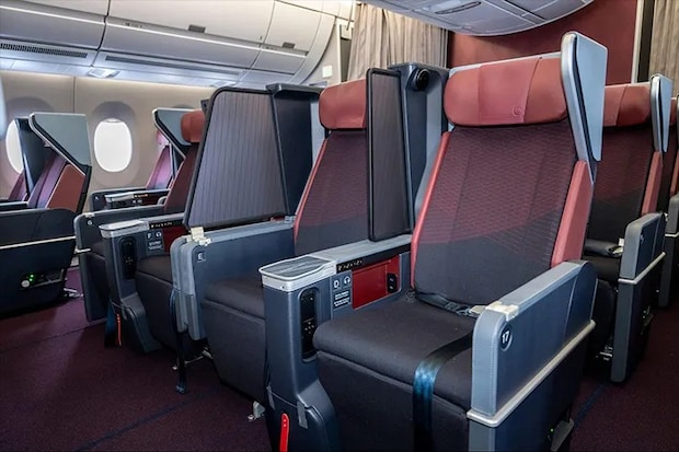 座席シートの写真