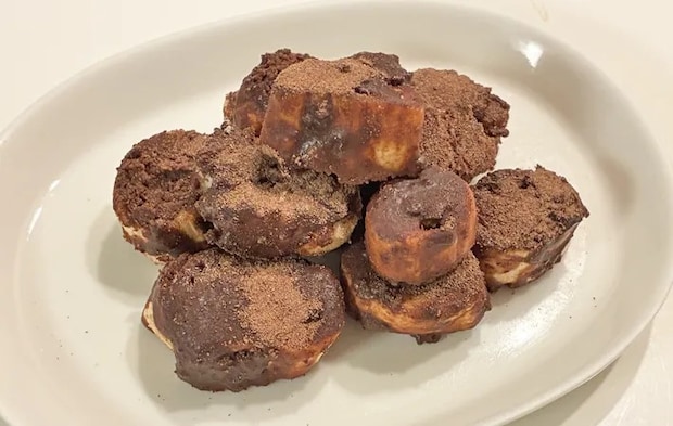 『麩で染みチョコラスク』の完成写真（撮影：エニママ）