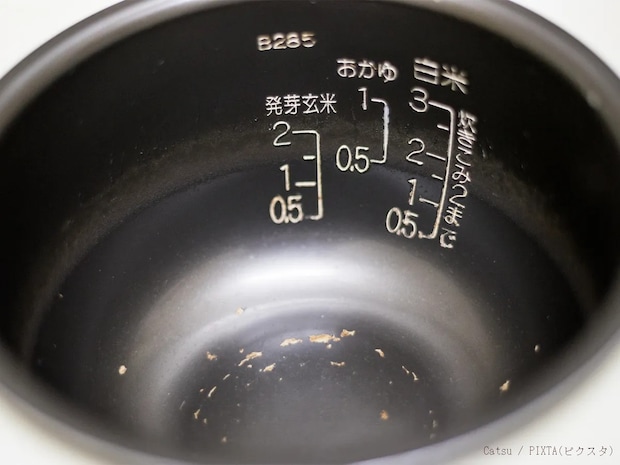 炊飯器の内釜、コーティングがはがれたら使える？買い替え？　象印が回答！