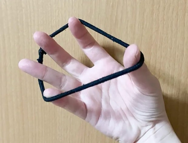 髪ゴムの写真（撮影：grapeライフハック編集部）