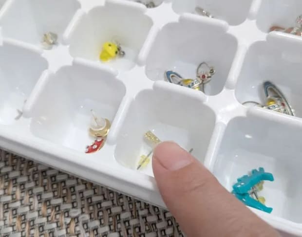 丸い底の製氷皿（撮影：grapeライフハック編集部）