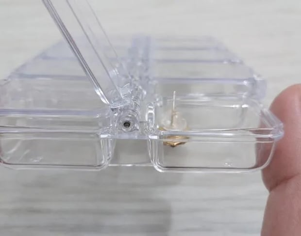 ピルケースとの比較（撮影：grapeライフハック編集部）