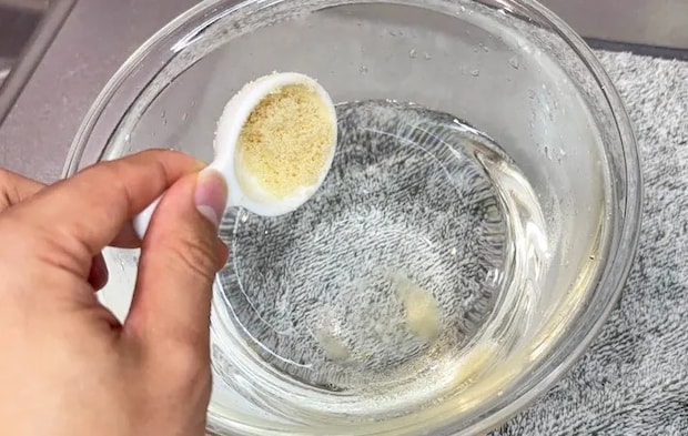 『霜降り』をする写真（撮影：キジカク）