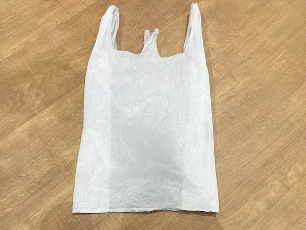 ビニール袋の写真（撮影：grapeライフハック編集部）