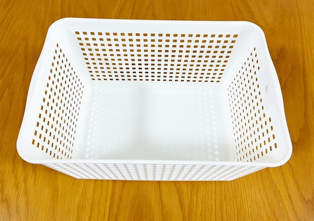 タッパー収納の写真（撮影：grapeライフハック編集部）