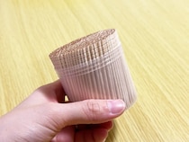 5秒で完成！　爪楊枝が倒れても散らばらない方法に「絶対にやる」