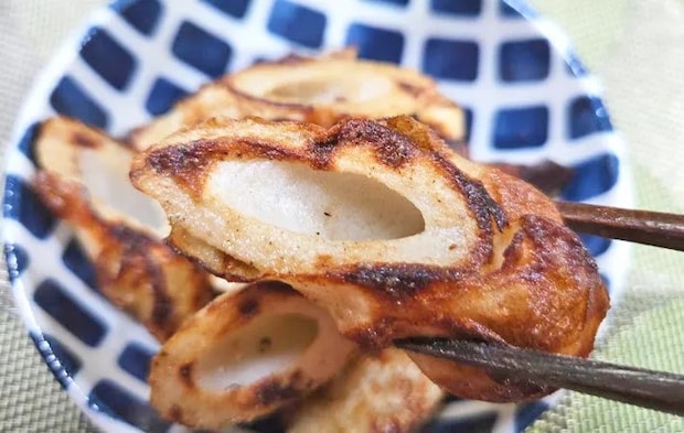 『唐揚げ粉を使うちくわの唐揚げ』の完成写真（撮影：キジカク）