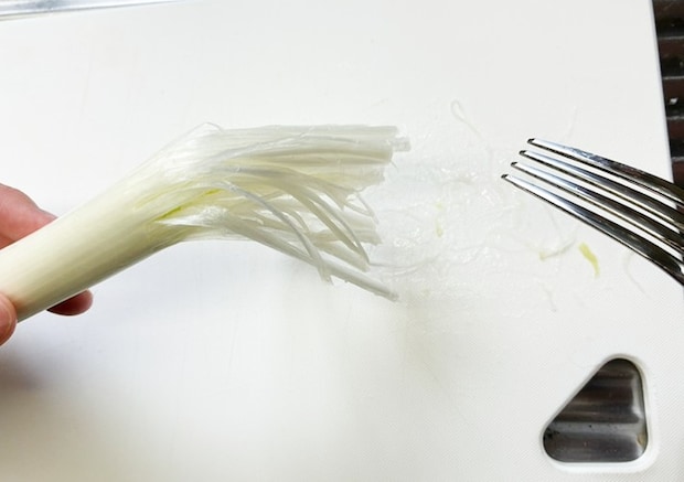 白髪ねぎの写真（撮影：grapeフード編集部）