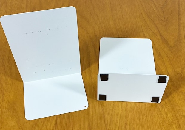 ブックエンドの活用写真（撮影：grapeライフハック編集部）