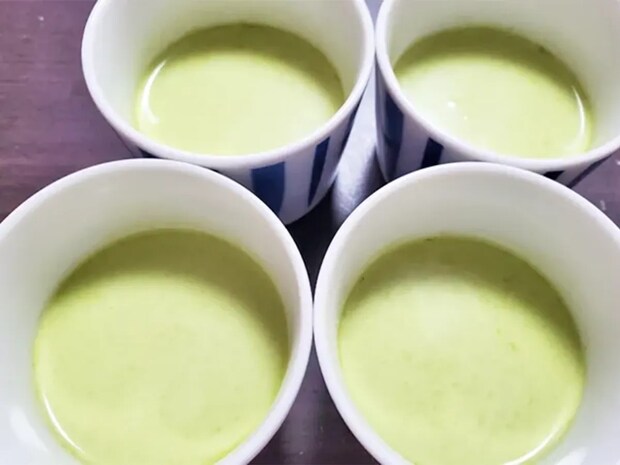 作業時間たったの10分! 余った『抹茶ラテ』の粉で作る、お手軽プリンに「おいしすぎる」