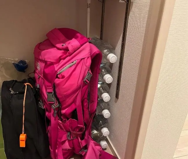 収納スペースがすっきりした様子（撮影：grapeライフハック編集部）