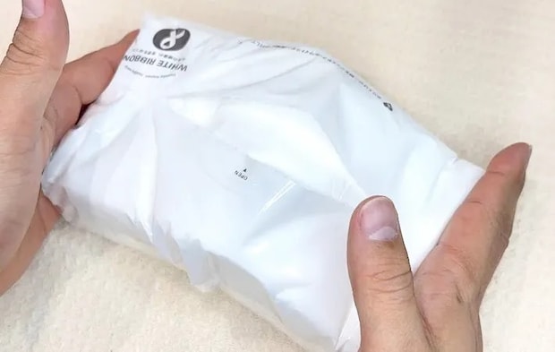 『ソフトティッシュを開ける方法』の写真（撮影：キジカク）