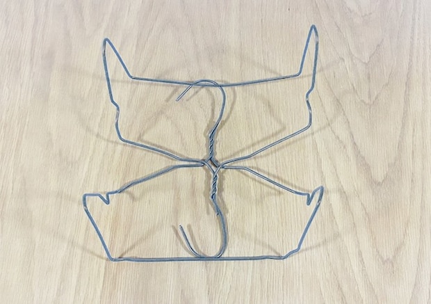 針金ハンガーの活用写真（撮影：grapeライフハック編集部）