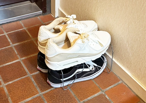 針金ハンガーの活用写真（撮影：grapeライフハック編集部）