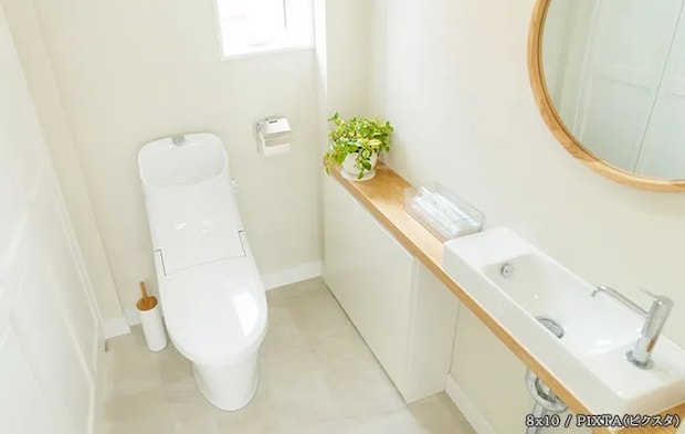 きれいなトイレの写真