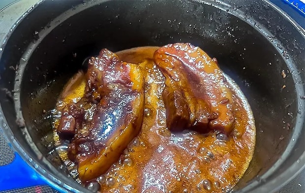 『簡単チャーシュー』を作る写真（撮影：エニママ）