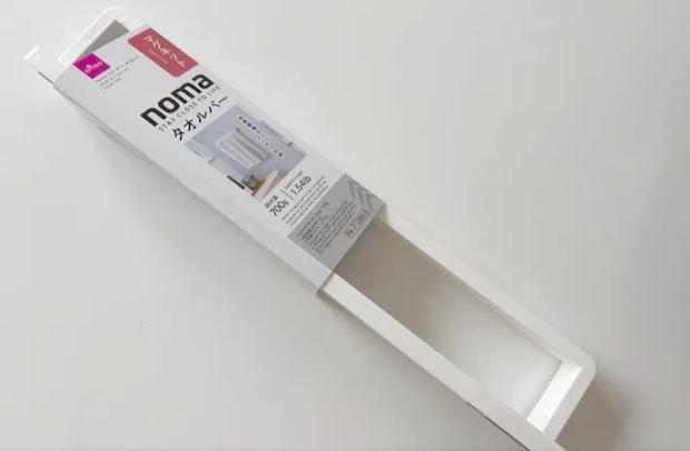 タオルバーパッケージの画像（撮影：エニママ）