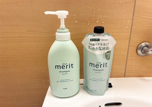 シャンプーの写真（撮影：grapeライフハック編集部）
