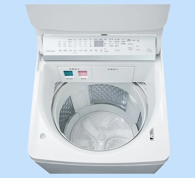 縦型洗濯機の写真