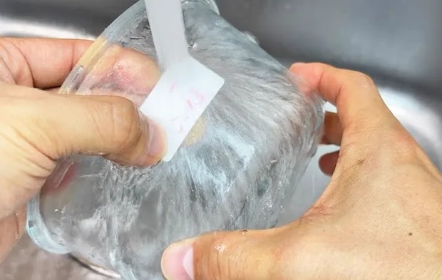 『キッチンラベルマーカー』の使用写真（撮影：キジカク）