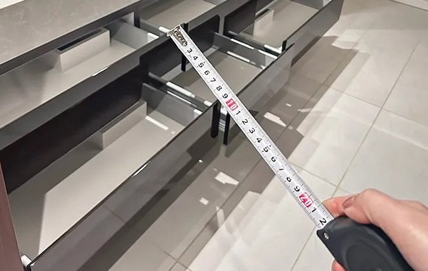 メジャーの写真（撮影：Classy Life）